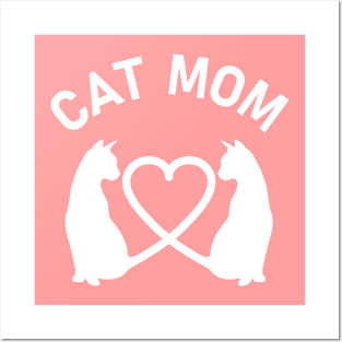 Cat Mom cat lover gift Posters and Art